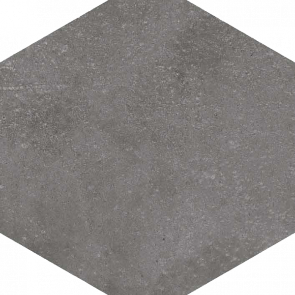 Rift Grafito Hexágono 23x26