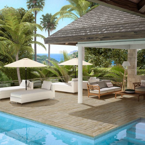 Madera Wood Cartabon Peldaño Recto Volga, Samara y Taiga