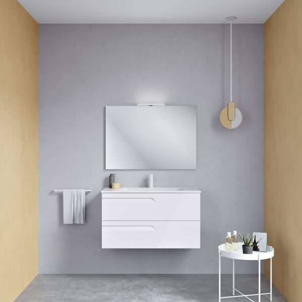 Mueble Vitale Con Patas 3 cajones Fondo Reducido 39