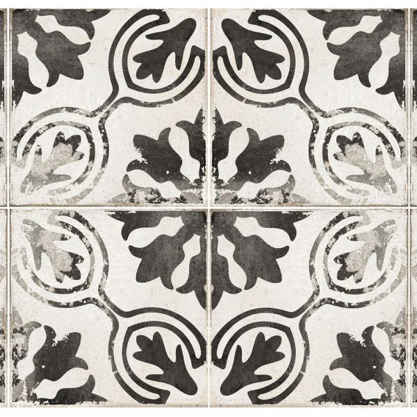 Village Iruela Black / Blue 15x15