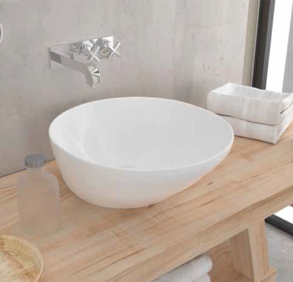 Lavabo Porcelana Saja 46x45x18