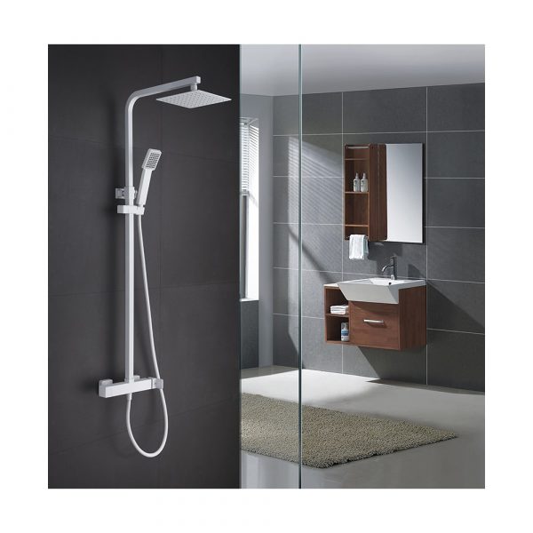 Conjunto Ducha Fiyi Blanco Mate