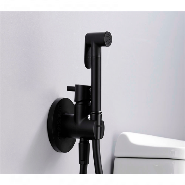 Grifería Empotrada Bidé Múnich Negro Mate