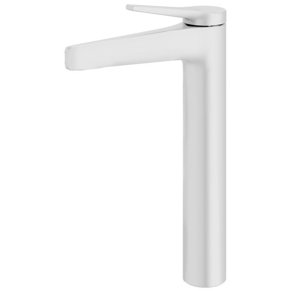 Monomando lavabo Alto GT Blanco