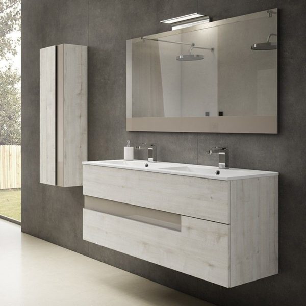Mueble de baño Visión 120 2 senos